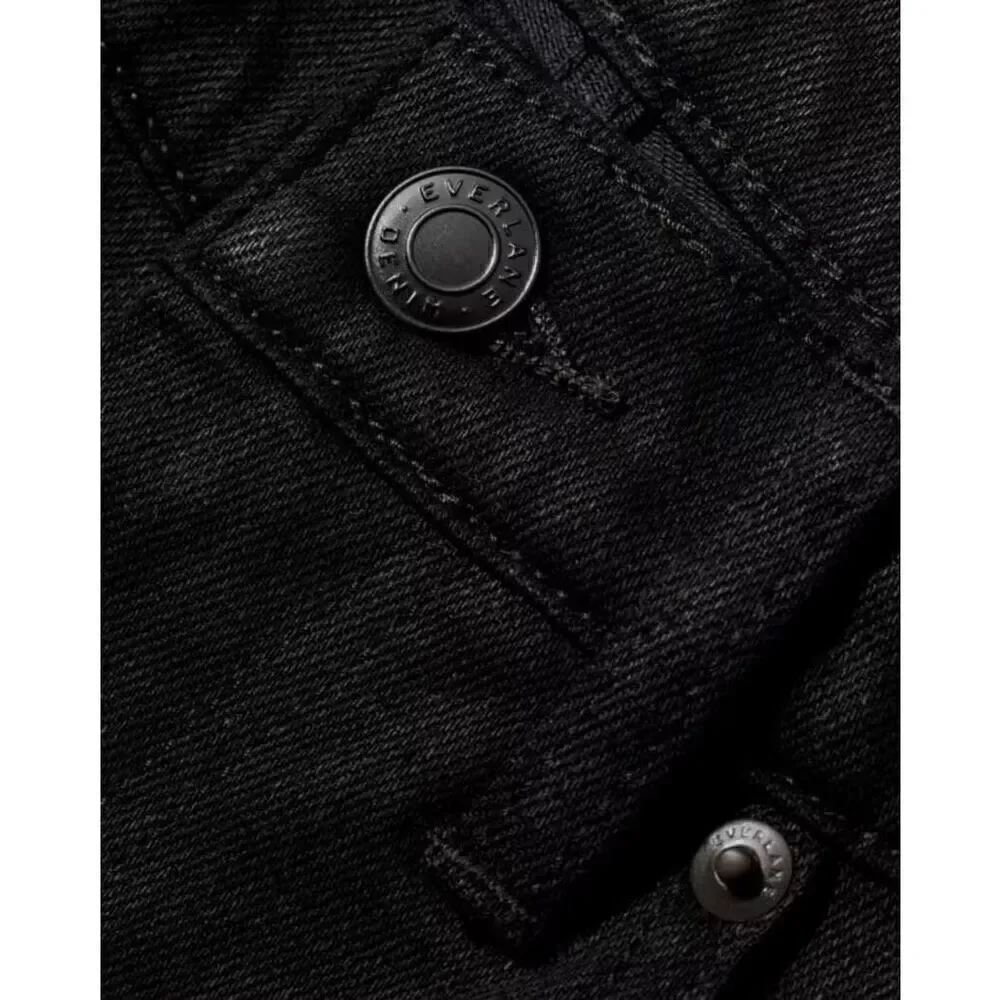 Everlane The Organic Cotton Slim Fit Jean Black Mens Size 28 x 32 NWT